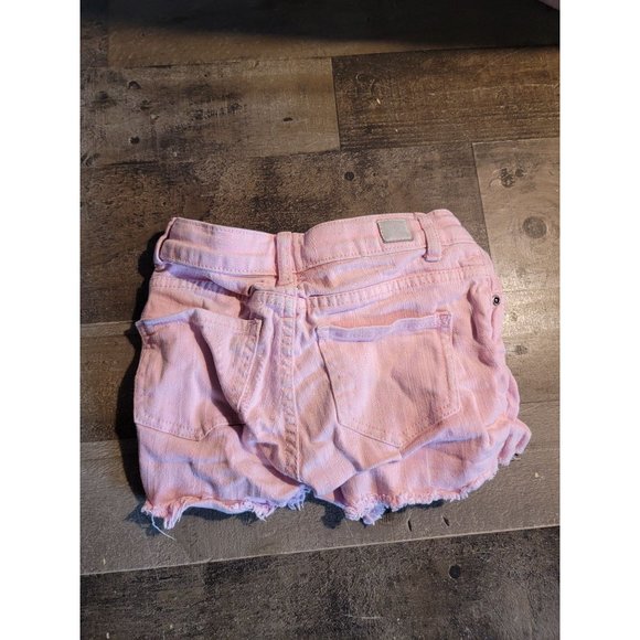 Kidpik youth 4 Pink denim shorts - Picture 4 of 4